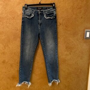 Judy Blue Women’s Skinny Fit  Stretch Jeans  Size 7/28 Unhemmed bottom